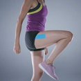 thumbnail image 4 of Cinta Kinesiology Tape Spidertech Azul Paquete de 6 para Hombre y Mujer, 4 of 6