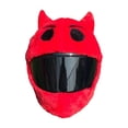 thumbnail image 1 of Cartoon Plush Animal Motorcycle Full Helmet Cover Funny Protection Fabric, 1 of 8