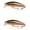 c, variant on Bisitoy 2Pcs Floating Fishing Lures Set with Weedless Hook for Topwater Snakehead