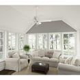 thumbnail image 6 of Hunter - River Ridge Indoor/Outdoor Ceiling Fan With Light, 52-inch, Fresh White, Casual-style, 3-speed WhisperWind Motor, 51365, for porches, patios, sunrooms, bathrooms, 6 of 13