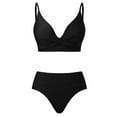 Yteetum Swim Suits for Women 2024 Sexy Fashion Summer Low Waist Bikini Set Bathing Suits