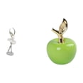thumbnail image 1 of Figura decorativa de escritorio de bailarina, estatua de bailarina, adorno de resina, ideal para sala de estar, oficina, estante, dormitorio, librería, 1 of 8