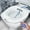 White, variant on OTICA Sitz Bath with Hand Flusher for Toilet Seat, Wide and Deep Basin for Personal Hygiene, Gentle Perineal Cleansing, Postpartum Recovery, Hemorrhoid Relief, Portable Sitz Bath Kit - White