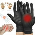 Baywell 1 Pair Arthritis Gloves with Touchscreen Tips, Relief for Hand