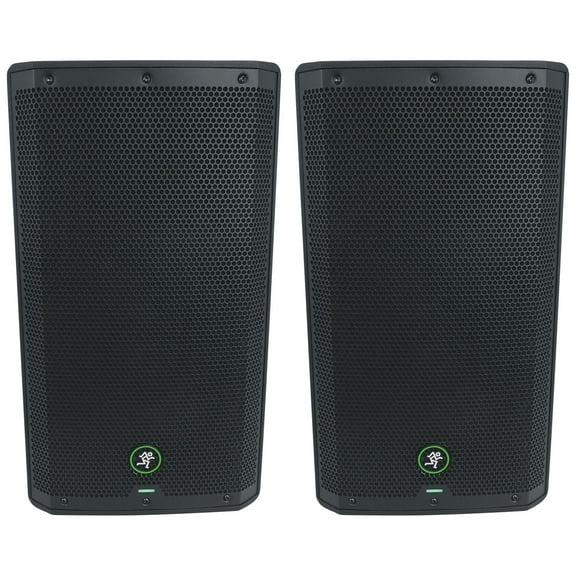 2) Mackie Thrash212 GO 12" Bluetooth Battery Powered Rechargeable DJ PA Speakers