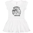 thumbnail image 3 of Inktastic Summer Vacation Mode Delray Beach Florida Girls Baby Dress, 3 of 5