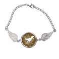 thumbnail image 1 of Fuerza depredador presa tipo de cuerpo Pulsera pulsera pulsera alas de ángel pulsera, 1 of 3