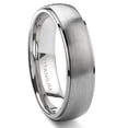 thumbnail image 1 of Andrea Jewelers Titanium 6mm Satin Finish Wedding Band Ring Sz 8.5, 1 of 4