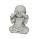 thumbnail image 3 of Mini estatuilla de monje Estatua de Buda, artesanías de decoración Delicadas muñecas de Kungfu sentadas, Escultura de meditación para la mesa del No ver Gloria Estatuilla de monje, 3 of 6