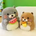 thumbnail image 3 of Almohada para dormir de bebé, personaje de Anime de marmota, juguete de peluche, amigos de peluche suaves, 3 of 5