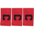 thumbnail image 3 of Miangastore 3pcs Wear-resistant Captain Armbands Convenient Captain Bands Portable Football Bands, 3 of 8