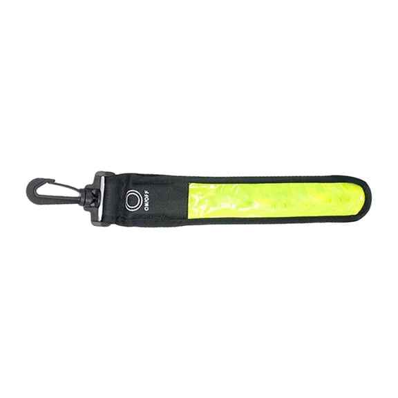 Illuminating LED Light Up Reflective Pendant Strap for Backpacks Bicycles Night Running Visibilities in Low Light