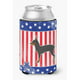 USA Patriotique Jouet Renard Terrier Peut Ou Biberon – image 1 sur 1