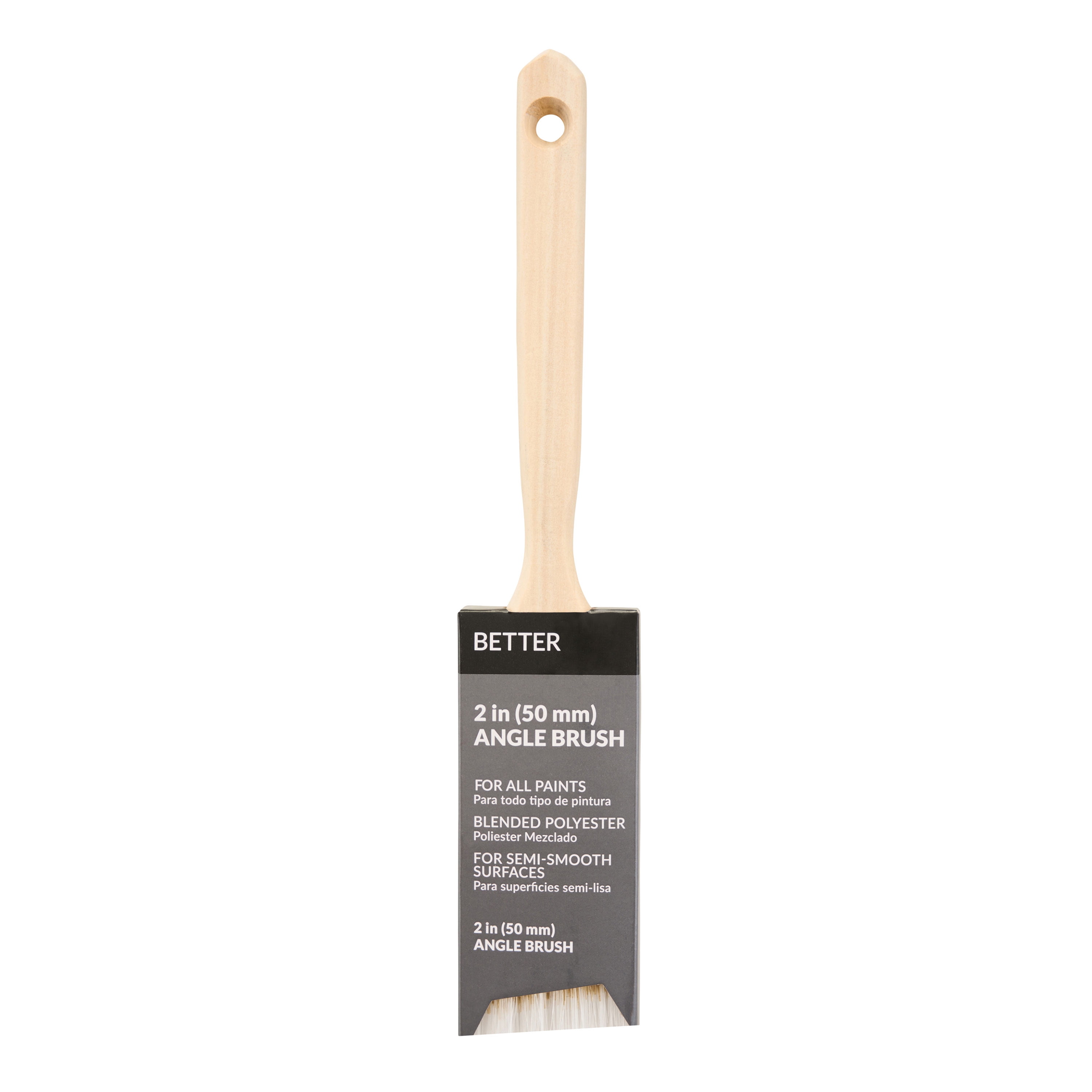(3 pack) BETTER 2" Blended Polyester Angle Brush
