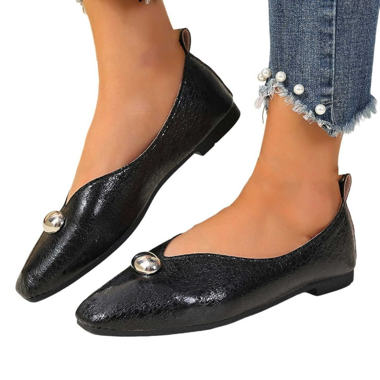 Ladies On Mules Comfortable for Quick Trips & Relaxation Women's On Casual Shoes Comfortable Low Heel Flat Loafers Breathable Lightweight Everyday ... Ladies On Mules Comfortable for Quick Trips & Relaxation Women's On Casual Shoes Comfortable Low Heel Flat Loafers Breathable Lightweight Everyday ...