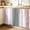 Pink, variant on Navy Blue Small Sink Skirt 10"Wx11"L, Dustproof Under Sink Curtain with Self Adhesive Tape, Modern Pure Navy Blue Cabinet Curtain Cover for Bathroom Vanity, Kitchen Storage Shelf, RV