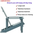 thumbnail image 3 of Topcobe Outdoor Weather Resistant Seating for Garden Patio, Light Blue, 3 of 7