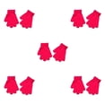 thumbnail image 3 of Guantes para niños Minnieouse 1 par color sólido Rosa roja, 3 of 6