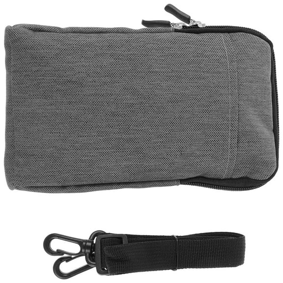 LOLIPPYY Lightweight Grey Cell Phone Crossbody Purse Wallet with Card Holder for Everyday Use