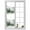 Green, variant on Foggy Forest Window Privacy Film, Green Mist Mountain Natural Landscape Static Cling UV Sun Blocking Heat Control Window Tint Day and Night, Non-Adhesive One Way Windows Privacy Cover 17.7''x78.7''