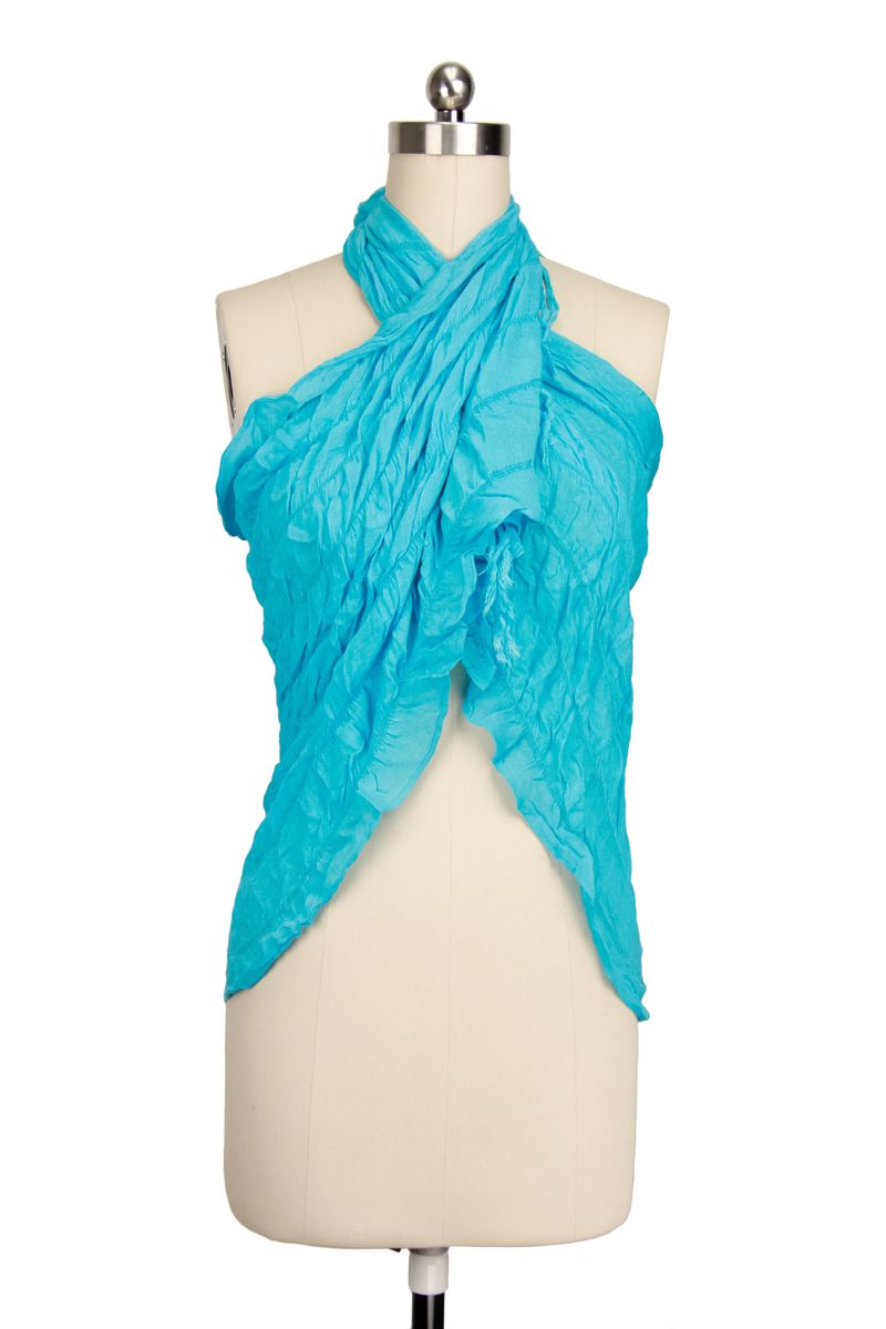 Veroma Adult Women's Romantic Ruffles Fringed Scarf