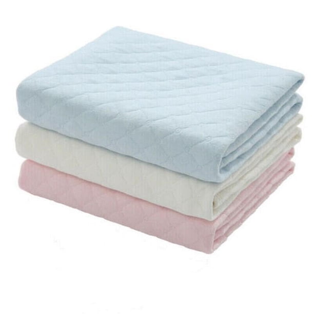 Protector de colchón y sábana absorbente reutilizable y lavable para incontinencia