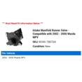 thumbnail image 2 of Intake Manifold Runner Valve - Compatible with 2002 - 2006 Mazda MPV - Dorman, 2 of 2