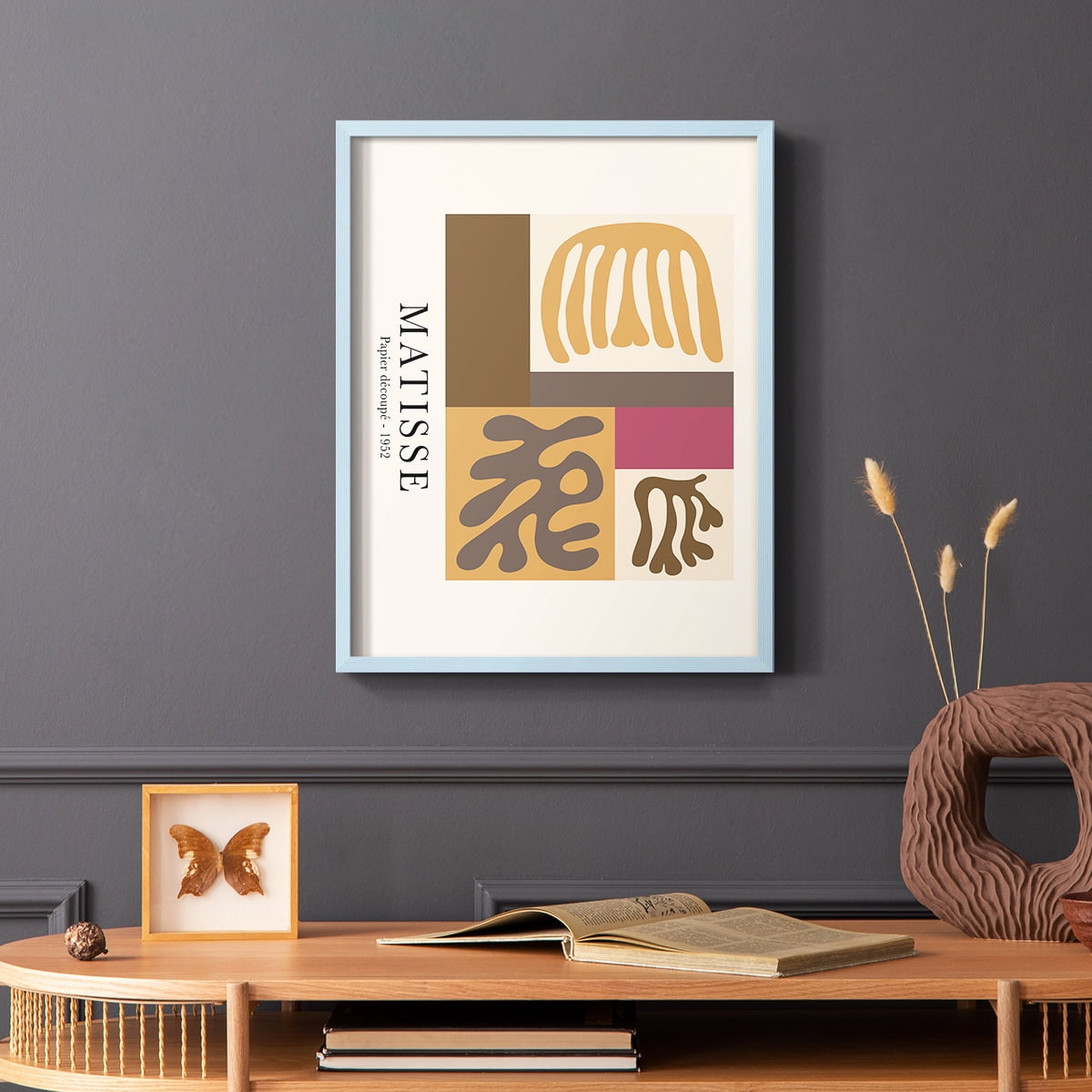 Matisse CCXLIII in Solid Wood 11 x 14 Framed Print