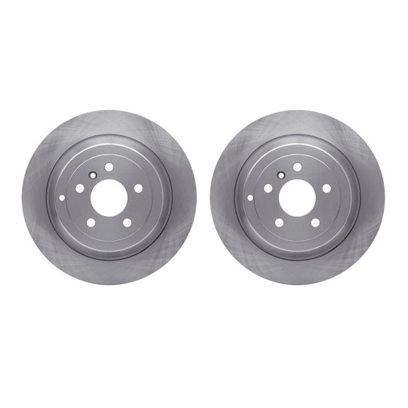 Dynamic Friction Company Rear Brake Rotors 6002-63084