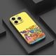 thumbnail image 3 of Proteja su iPhone con esta divertida funda para teléfono plateada mate de doble capa con dibujos animados, 3 of 4