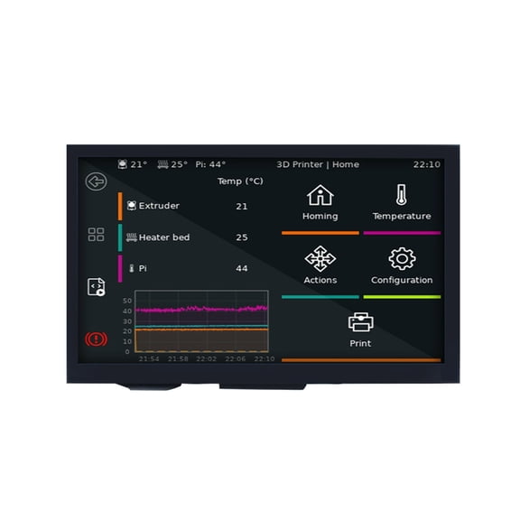 YIEMEEN 7inch HDTV Touchable Screen IPS Display 1024x600 Resolution Easy Installation