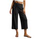 thumbnail image 5 of Neewe Pull On Capri Pants for Women Fashion Plain with Pockets Elastic Drawstring Waist Daily Outfits, 5 of 7
