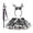 #02-Black, variant on Kids Halloween Dresss, Girls Ballet Tutu Skirts Halloween Cartoon Print Dance Party with Hairband Set for Toddler Kids, Halloween Gifts