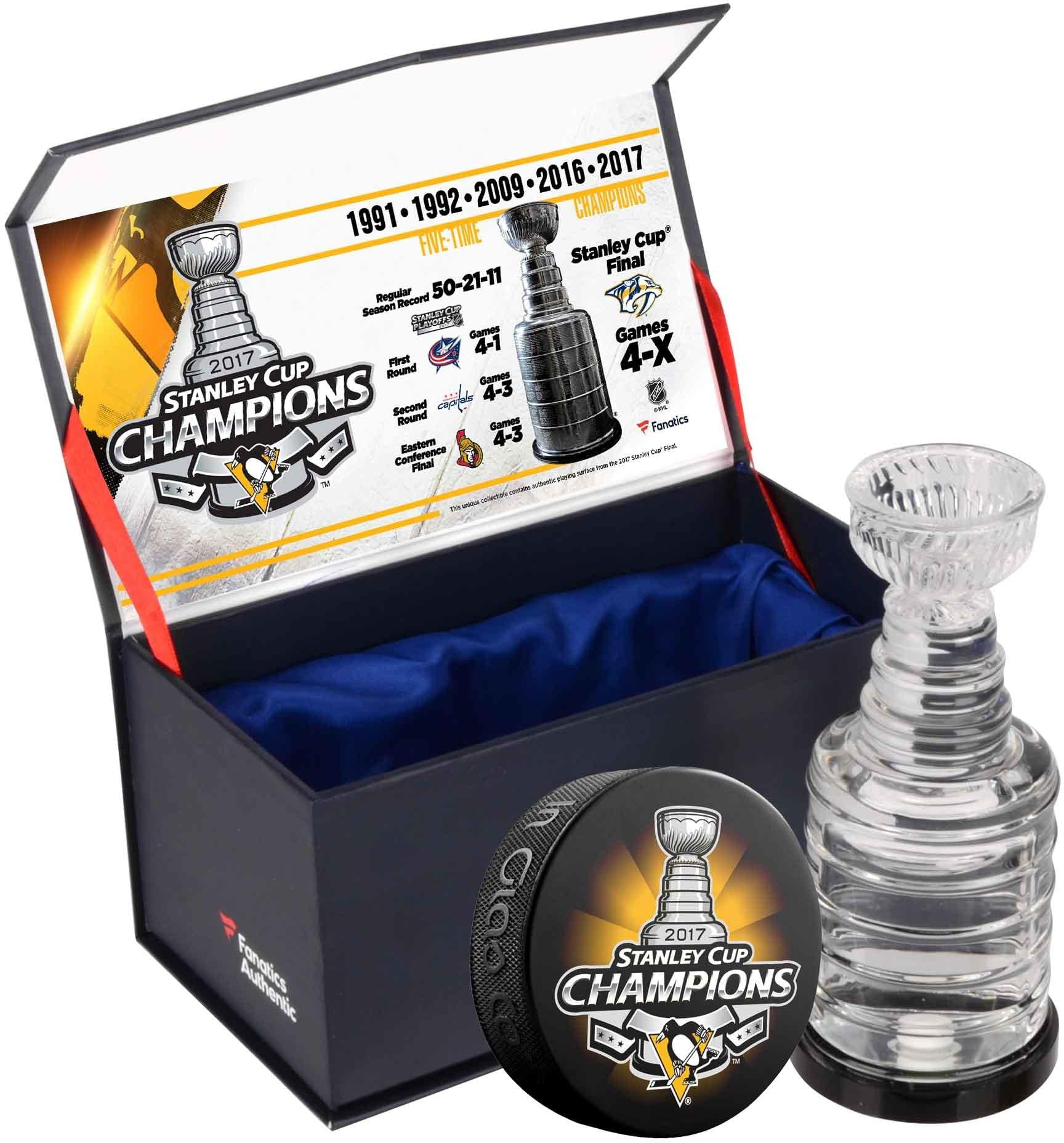 2016 NHL Nashville Predators Stanley Cup Playoffs Hockey Two Puck Souvenir Pack