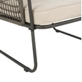 thumbnail image 6 of Safavieh Benjin Outdoor Mid-Century 4 Piece Living Set with Cushion, 6 of 10