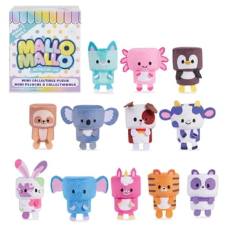 Knick Knack Toy Shack Micro Squeezamals Series 3, 3-Pack Plush