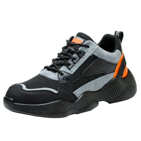 Steel Cap Trainers Safety Trainers Men Women Lightweight Safety Shoes Comfortable Work Trainers Breathable Puncture Proof