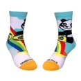 thumbnail image 1 of Panda Hugging Rainbow Socks from the Sock Panda (Ages 3-7), 1 of 6