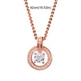 thumbnail image 2 of Wentin Reduced Necklaces & Pendants Diamond Necklace Women's Diamond Necklace Dazzling Round Diamond Pendant Diamond Pendant, 2 of 8