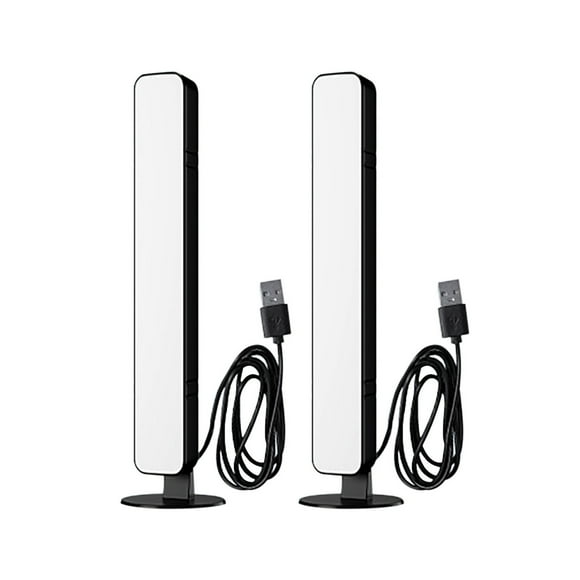 TopLLC 2pcs Bedroom Atmosphere Lamp, Electric Competition Computer Pickup Atmosphere Lamp, Desktop Pickup Lamp, Music Atmosphere Lamp on Clearance