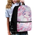 thumbnail image 3 of Jeiento Cute Axolotl School Backpack for Kids Girls Junior School Bag Bookbags Laptop Backpack Casual Daypack Knapsack with Adjustable Straps for Outdoor Travel, 3 of 6