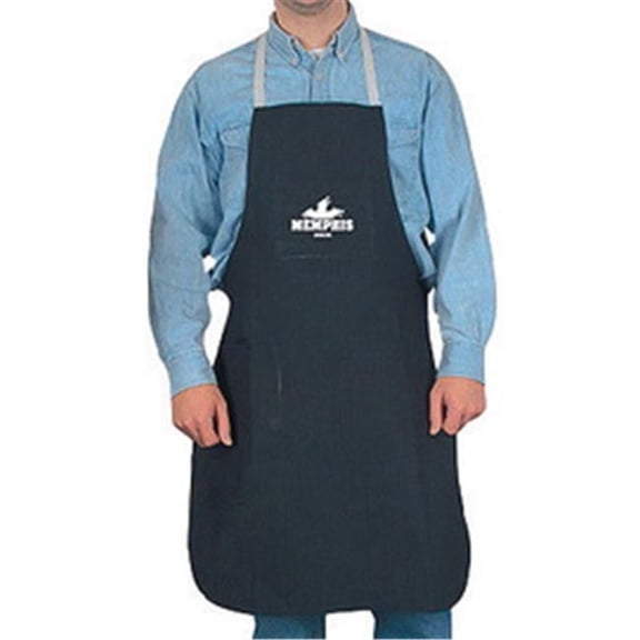 MCR  36 in. Denim Apron With Strap Closure And 2 Pockets