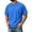 Blue_001, variant on Halloween Shirt Men Ghost Graphic Casual Relaxed Fit Short Sleeve Crew Neck Tshirts Stylish Comfortable Lightweight Vacation Tops Blue 4XL