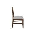 thumbnail image 6 of Castle Place Heritage Vertical Wooden Dining Chairs, Brown, Set of 2, 6 of 9