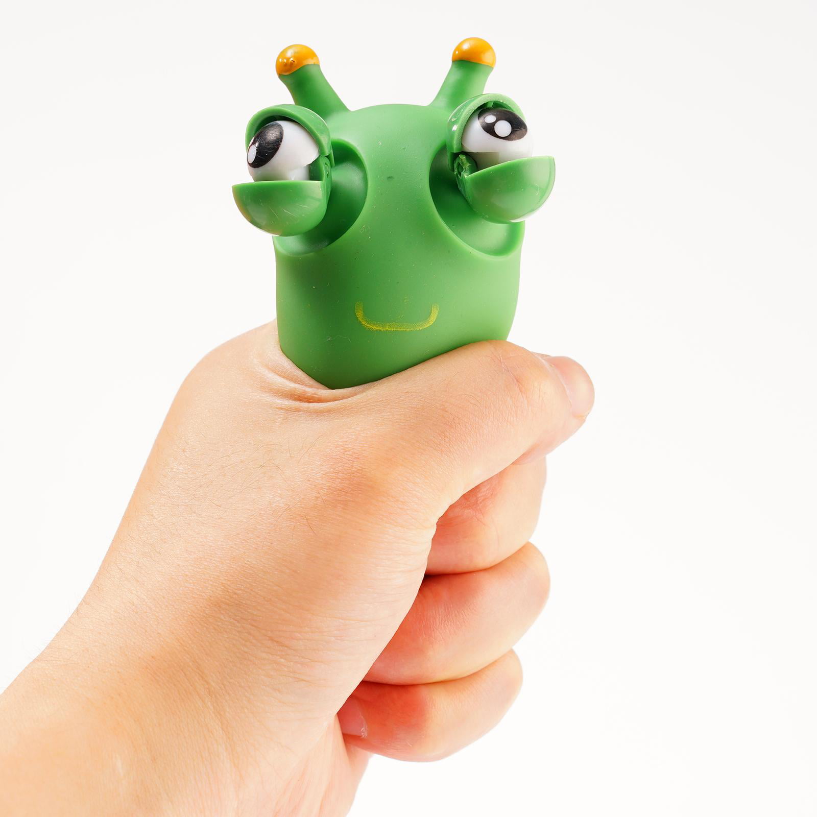 Worm Big Fidget Toy, Green Popping Worm Stretchy Toys, Sensory Slug  Caterpillar Squishy Squeeze Toys, Expandable Ball Stocking Stuffer Fillers