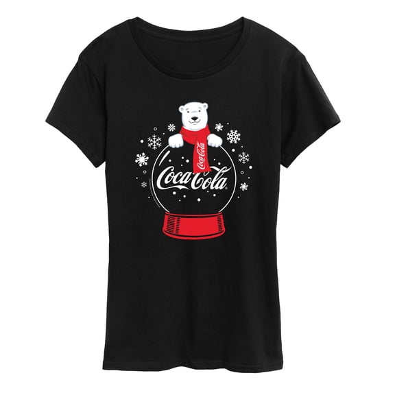 Coca-Cola - Polar Bear Snowglobe - Women's Short Sleeve Graphic T-Shirt