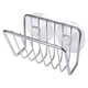 thumbnail image 2 of Toplife Soporte De Esponja Para Fregadero De Cocina Soporte De Esponja Con Ventosa De Acero Inoxidable - Plata, 2 of 7
