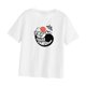 thumbnail image 4 of Camiseta de verano para mujer, Tops clásicos, cómodos, moda informal, ropa blanca, ropa informal con impresión gráfica, camisetas de manga corta L, 4 of 10