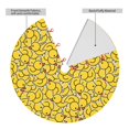 thumbnail image 2 of Picia Duck1 Print Christmas Tree Skirt , Christmas Tree Skirt Ornaments for Merry Christmas Holiday Party Decorations Indoor Outdoor-36", 2 of 7