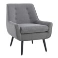 thumbnail image 1 of Linon Accent Chair, Standard, Black, 1 of 10
